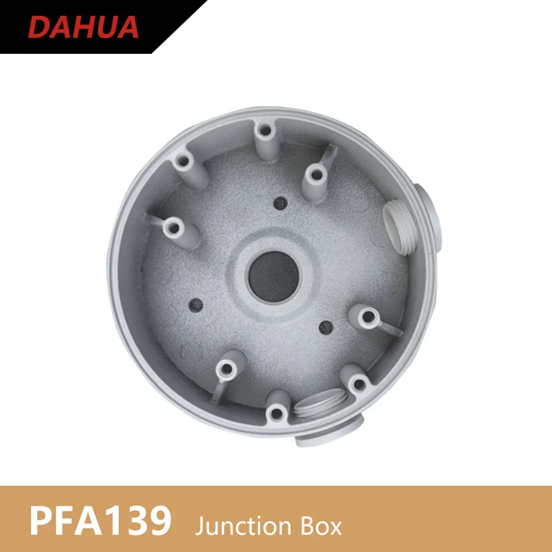 Dahua Junction Box PFA139 Aluminum Alloy CCTV IP Camera Bracket for Dahua Bullet Turret Dome Camera
Dahua Junction Box PFA139 Aluminum Alloy CCTV IP Camera Bracket for Dahua Bullet Turret Dome Camera