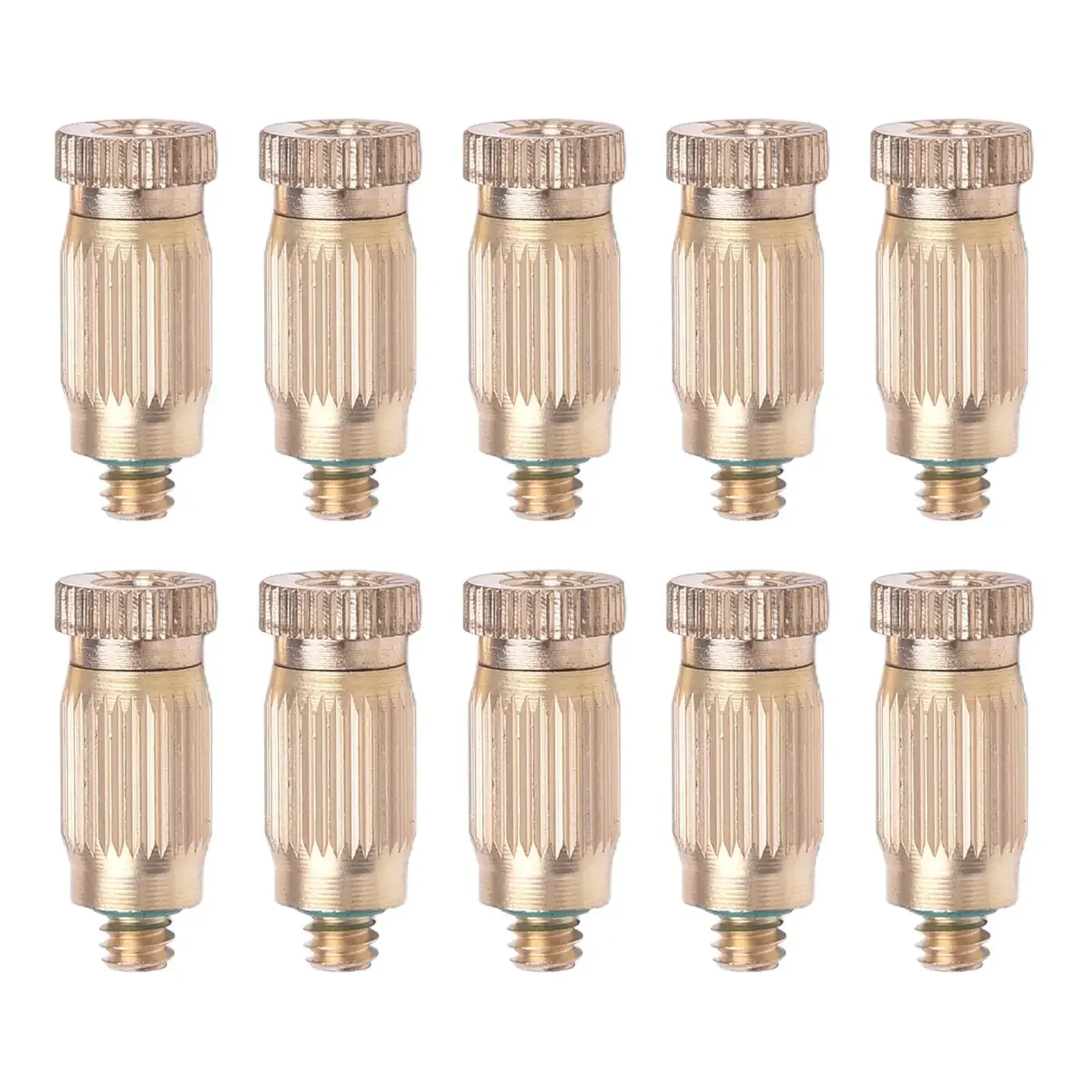 10PCS Brass Misting Nozzle Spray Head Patio Outdoor Misting Cooling Gardening Tools Replacement Garden Power Tool Parts
10PCS Brass Misting Nozzle Spray Head Patio Outdoor Misting Cooling Gardening Tools Replacement Garden Power Tool Parts
