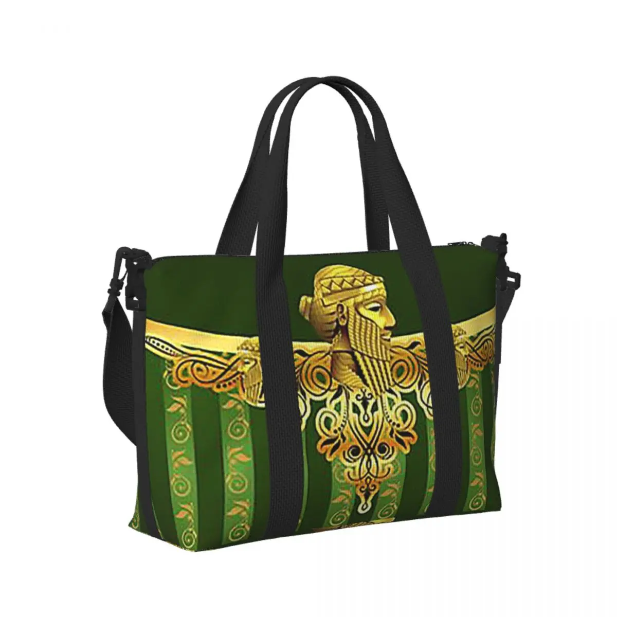 Luxury Assyrian Suryoyo Flag Beach Travel Bag Large Capacity Tote Bags for Gym Yoga Women Shopping Duffle Shoulder Bag
Luxury Assyrian Suryoyo Flag Beach Travel Bag Large Capacity Tote Bags for Gym Yoga Women Shopping Duffle Shoulder Bag