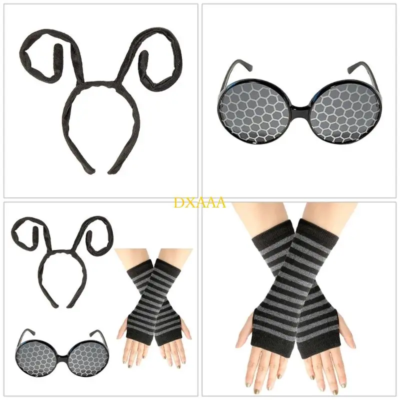 DXAA Elastic Role Playing Gear Headwear Eye Protectors Arm Sleeves Costume Accessory
DXAA Elastic Role Playing Gear Headwear Eye Protectors Arm Sleeves Costume Accessory