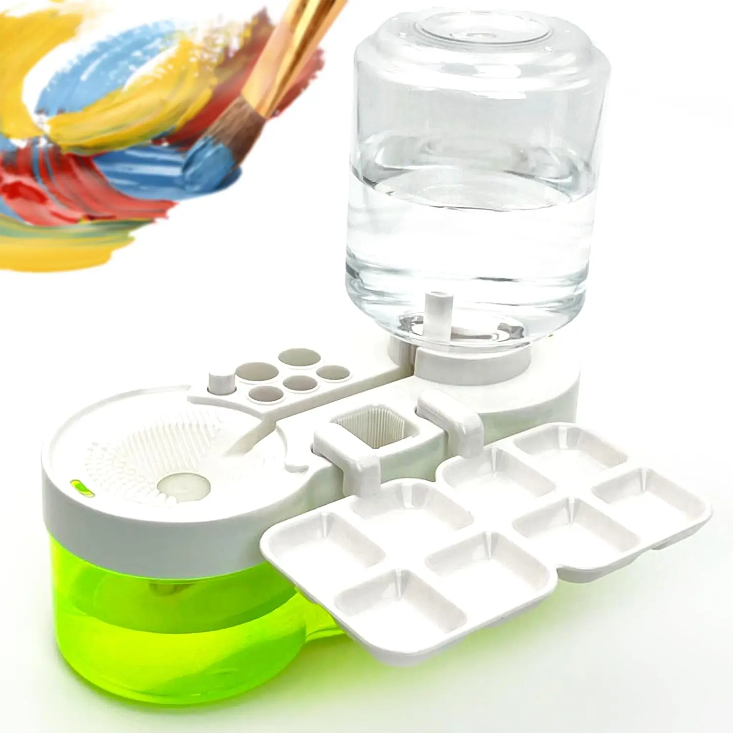 Paint Brush Cleaner & Rinse Cup with Water Recycling, Eco-Friendly Art Tool
Paint Brush Cleaner & Rinse Cup with Water Recycling, Eco-Friendly Art Tool
