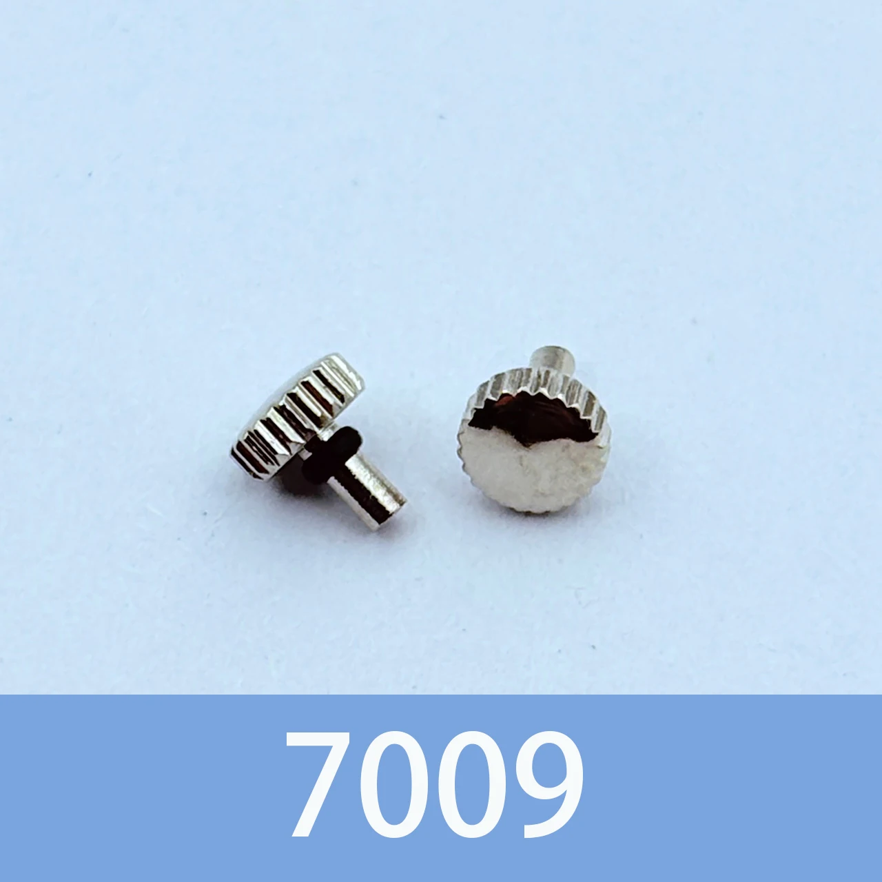 Watch accessories Crown for 7009 movement head, handle 4mm all steel crown watch repair parts
Watch accessories Crown for 7009 movement head, handle 4mm all steel crown watch repair parts
