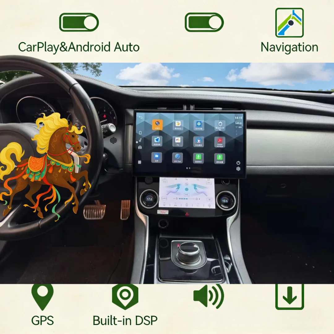 Автомагнитола Android 13.3 дюйма для Jaguar XE XEL F-Pace X760 X761 2016 2017 2018 2019, мультимедийный проигрыватель, стереоприемник, головное устройство
Автомагнитола Android 13.3 дюйма для Jaguar XE XEL F-Pace X760 X761 2016 2017 2018 2019, мультимедийный проигрыватель, стереоприемник, головное устройство