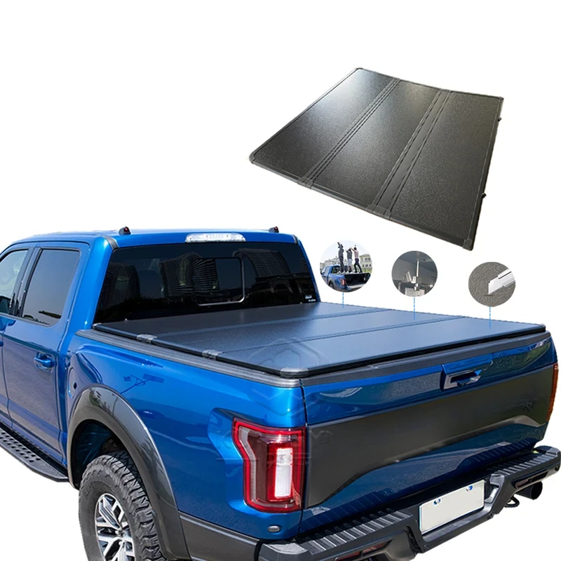 Factory Tri-Fold Tonneau Cover Pickup User-friendly Hard Pickup Truck 5.8FT
Factory Tri-Fold Tonneau Cover Pickup User-friendly Hard Pickup Truck 5.8FT