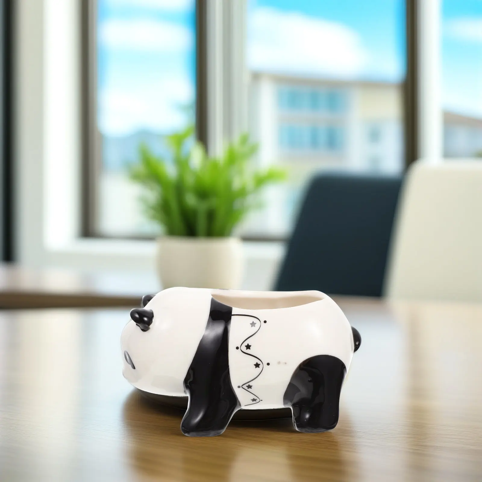 Cartoon Panda Ceramic Flower Pot Succulent Planter Home Office Balcony Planting Container Gardening Nursery Garden Pot
Cartoon Panda Ceramic Flower Pot Succulent Planter Home Office Balcony Planting Container Gardening Nursery Garden Pot