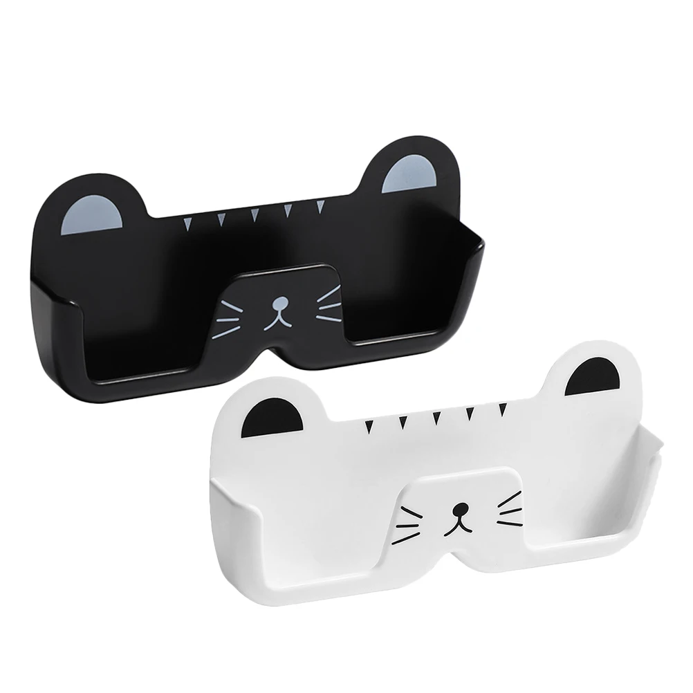 2pcs Cartoon Wall Cabinet Glasses Mount Eyeglasses Organizer ABS Convenient Glasses Organizer Black Use
2pcs Cartoon Wall Cabinet Glasses Mount Eyeglasses Organizer ABS Convenient Glasses Organizer Black Use
