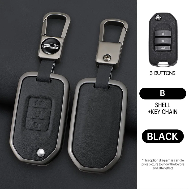 Car Zinc Alloy Leather Flip Key Cases Holder Cover Chain Ring For Honda Civic HRV CRV XRV CR-V Crider Odyssey Pilot Fit Accord
Car Zinc Alloy Leather Flip Key Cases Holder Cover Chain Ring For Honda Civic HRV CRV XRV CR-V Crider Odyssey Pilot Fit Accord