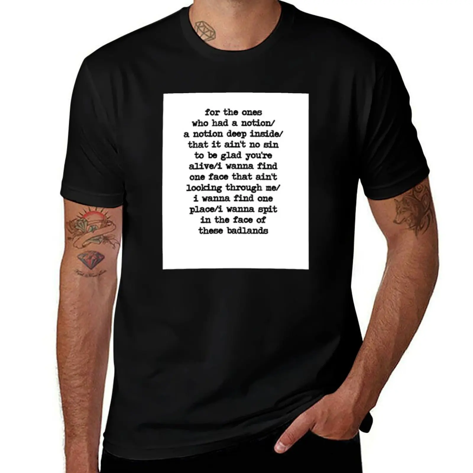 Badlands T-Shirt cheap stuff Aesthetic clothing graphic t shirts mens t shirt graphic
Badlands T-Shirt cheap stuff Aesthetic clothing graphic t shirts mens t shirt graphic