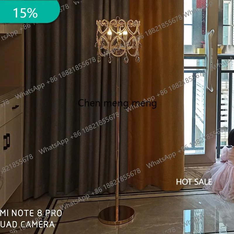 B182 Crystal table lamp American retro bedroom bedside lamp French light luxury romantic creative floor lamp
B182 Crystal table lamp American retro bedroom bedside lamp French light luxury romantic creative floor lamp