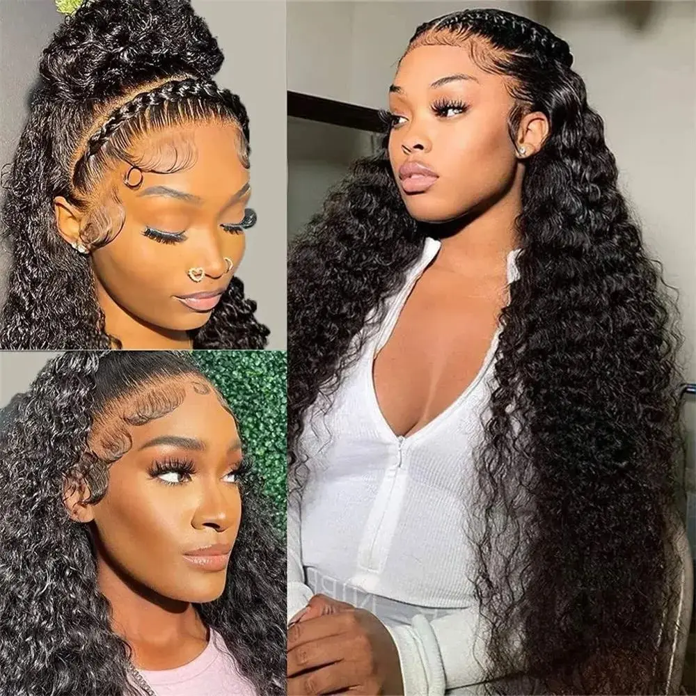13x6 HD Water Wave Lace Front Wigs Human Hair Glueless Lace Frontal Wigs Human Hair Pre Plucked with Baby Hair Wet and Wavy Wigs
13x6 HD Water Wave Lace Front Wigs Human Hair Glueless Lace Frontal Wigs Human Hair Pre Plucked with Baby Hair Wet and Wavy Wigs