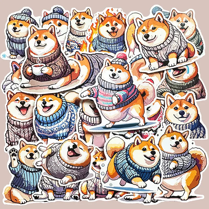 Cute Pixel Shiba Inu Puppy Cartoon Stickers DIY Decorative Stickers for Journal Phone Case Photo Album Scrapbook
Cute Pixel Shiba Inu Puppy Cartoon Stickers DIY Decorative Stickers for Journal Phone Case Photo Album Scrapbook