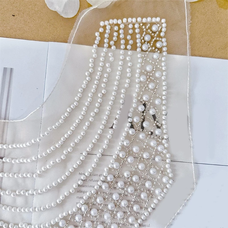 Delicate Polyester Collar Applique Mesh Embroidery Beadwork Collar Patches For Formal Event Costume Accessories Dropship
Delicate Polyester Collar Applique Mesh Embroidery Beadwork Collar Patches For Formal Event Costume Accessories Dropship