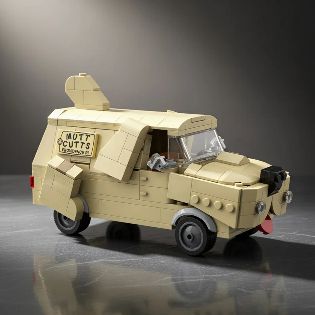 MOC Movie Comedy Shaggy Dog Van Building Blocks Bricks Model Animal Shape Vehicle DIY Assembly for Adult Fans Gift
MOC Movie Comedy Shaggy Dog Van Building Blocks Bricks Model Animal Shape Vehicle DIY Assembly for Adult Fans Gift