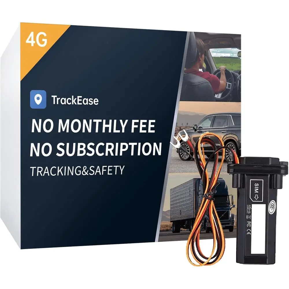 Wired GPS Tracker for Vehicles, No Monthly Fee, No Subscription, Real-Time Tracking, 4G SIM and Data Included, Trip History, Geo
Wired GPS Tracker for Vehicles, No Monthly Fee, No Subscription, Real-Time Tracking, 4G SIM and Data Included, Trip History, Geo
