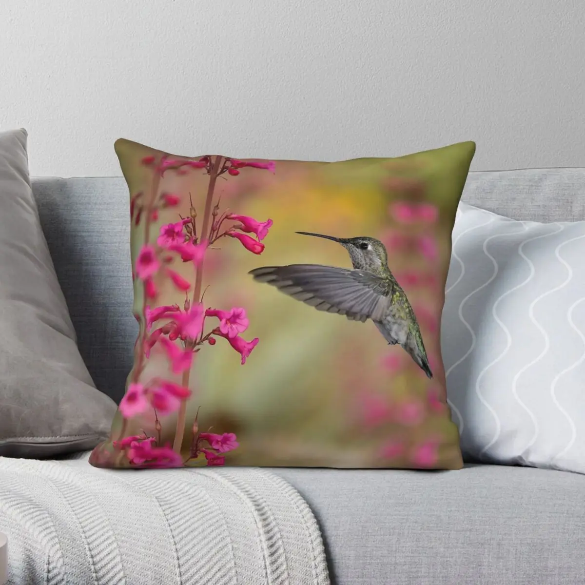 Hummingbird And Purple Flower Square Pillowcase Polyester Linen Velvet Printed Zip Decorative Pillow Case Sofa Cushion Cover
Hummingbird And Purple Flower Square Pillowcase Polyester Linen Velvet Printed Zip Decorative Pillow Case Sofa Cushion Cover