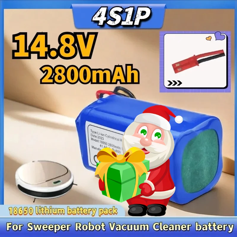 4S1P A-grade battery cell 14.8V 2800mAh Li-ion Battery For Sweeper Robot Vacuum Cleaner Accessories battery
4S1P A-grade battery cell 14.8V 2800mAh Li-ion Battery For Sweeper Robot Vacuum Cleaner Accessories battery