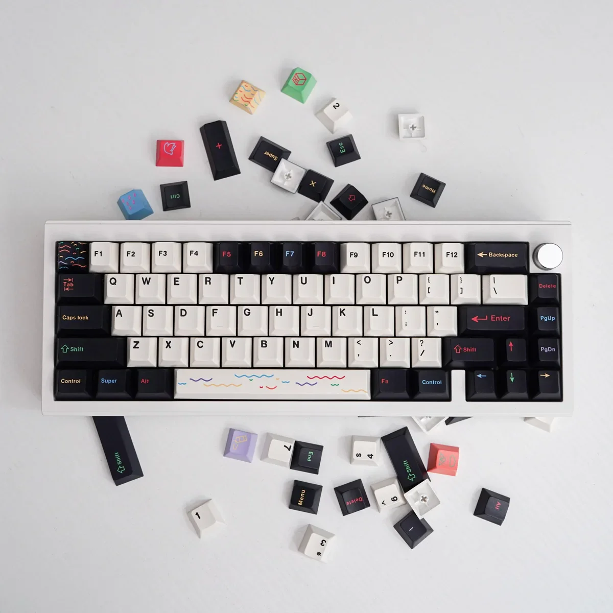 EMO Blue/Black Mechanical Keyboard Keycaps Full Set 152 Keys PBT Sublimation Cherry Original Height
EMO Blue/Black Mechanical Keyboard Keycaps Full Set 152 Keys PBT Sublimation Cherry Original Height