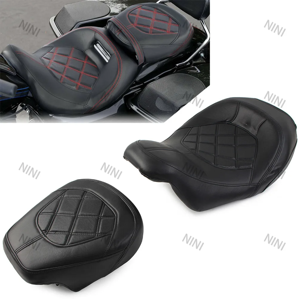 Motorbike For Harley Davidson Touring Road Glide 2009-2022 Checker Suture Driver Passenger Front + Rear Seat Cover
Motorbike For Harley Davidson Touring Road Glide 2009-2022 Checker Suture Driver Passenger Front + Rear Seat Cover