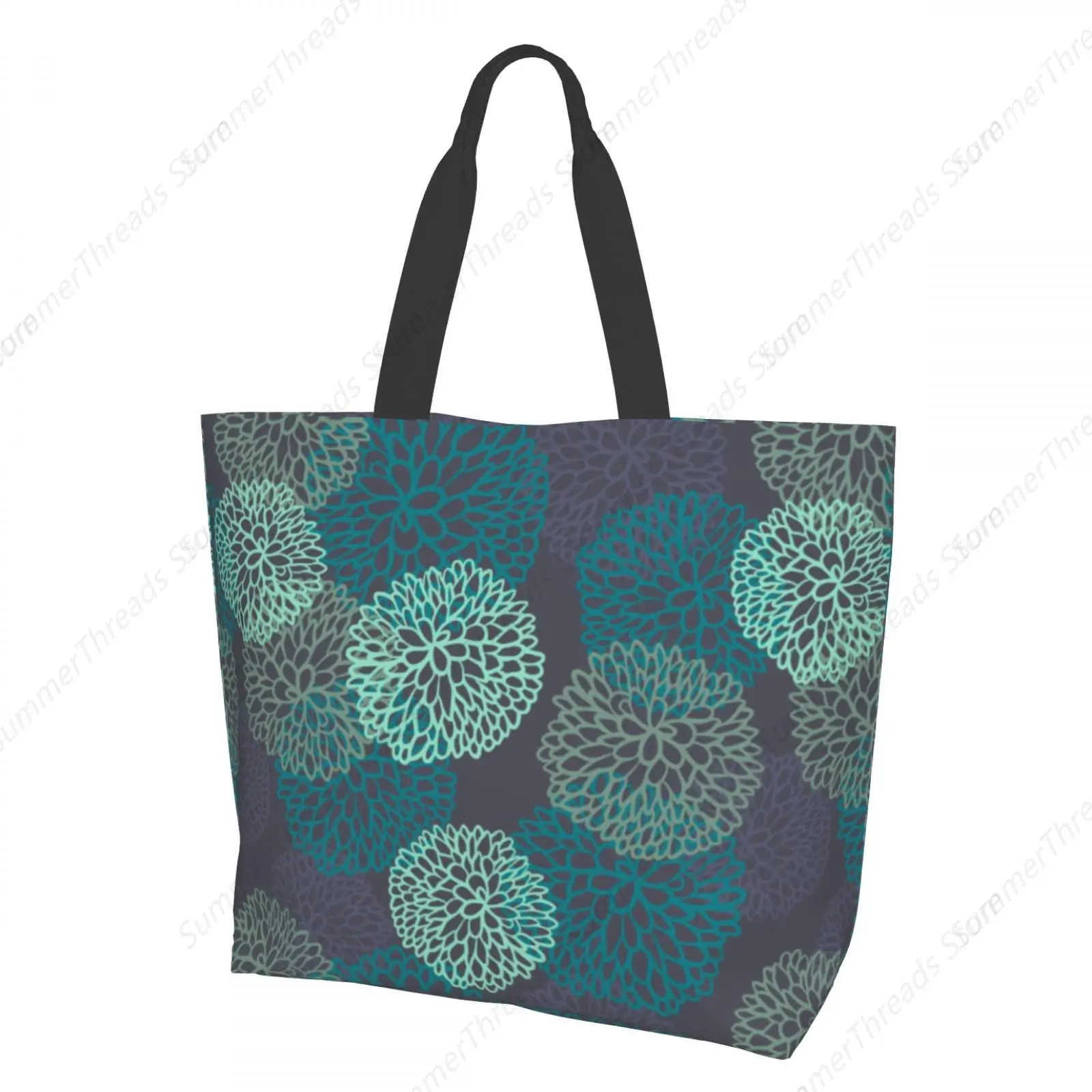 Floral Doodle Print Tote Bag for Women Large Print Bags Portable Beach Bag Reusable Grocery Bags Waterproof
Floral Doodle Print Tote Bag for Women Large Print Bags Portable Beach Bag Reusable Grocery Bags Waterproof
