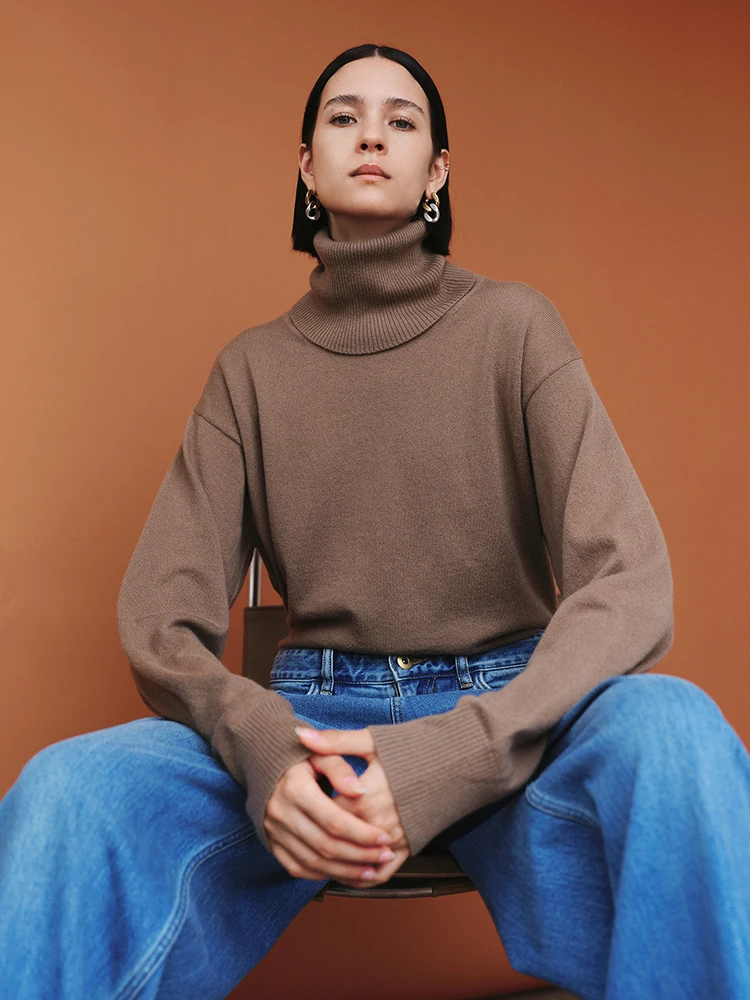 Year End Winter Wool Camere High Ne Knitted Sweater 2 Needle Layering ential Autumn Commute Sle Long Sve Crew Ne
Year End Winter Wool Camere High Ne Knitted Sweater 2 Needle Layering ential Autumn Commute Sle Long Sve Crew Ne