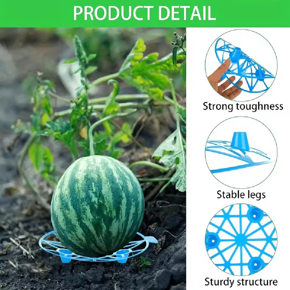 10Pcs Watermelon Stand Fruit Stand Support Basket Frame Vegetables Plant Tray Rack Melon Squash Pumpkin Protective Tools
10Pcs Watermelon Stand Fruit Stand Support Basket Frame Vegetables Plant Tray Rack Melon Squash Pumpkin Protective Tools