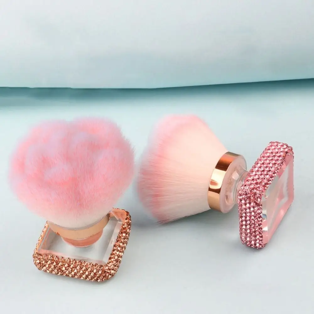 Rose Shape Nail Art Dust Cleaner Brush with Rhinestones Base Soft Fiber Loose Powder Brushes Elegant Multi-functional
Rose Shape Nail Art Dust Cleaner Brush with Rhinestones Base Soft Fiber Loose Powder Brushes Elegant Multi-functional