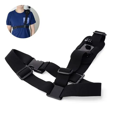 Sac à dos de ceinture lointain résistant à 360, support de sangle initié pour GoPro fore12 11 10 9 8 7 6 5 4 3 + 2, accessoires de caméra d'action de ski