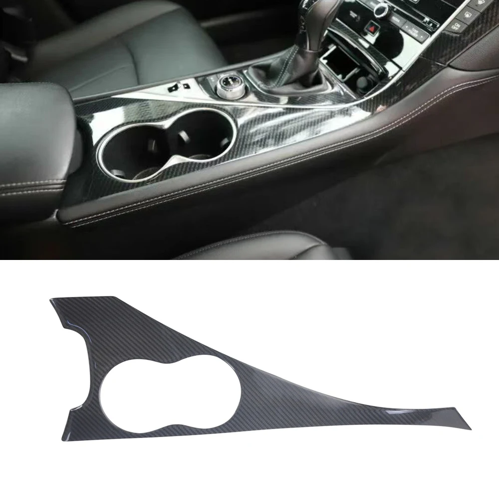 Real Carbon Fiber Car Center Water Cup Panel Trim Cover Drinks Holder Board Frame Strip For Infiniti Q50 Q60 2013-2019
Real Carbon Fiber Car Center Water Cup Panel Trim Cover Drinks Holder Board Frame Strip For Infiniti Q50 Q60 2013-2019