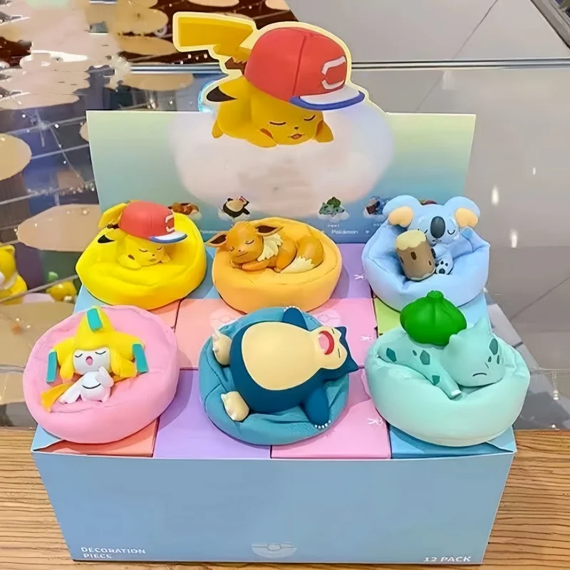 Hot Sale PokéMon Pikachu Bulbasaur Blind Box Anime Figures Toys Sleep Starry Dream Series Action Figure Cartoon Birthday Gift
Hot Sale PokéMon Pikachu Bulbasaur Blind Box Anime Figures Toys Sleep Starry Dream Series Action Figure Cartoon Birthday Gift