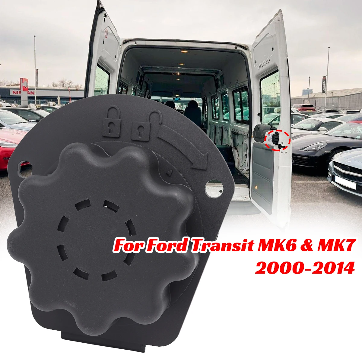 For Ford Transit MK6 & MK7 Rear Emergency Door Inner Handle Attachment Release 1494048 YC15V441N48AC 2000-2010 2011 2012 2014
For Ford Transit MK6 & MK7 Rear Emergency Door Inner Handle Attachment Release 1494048 YC15V441N48AC 2000-2010 2011 2012 2014