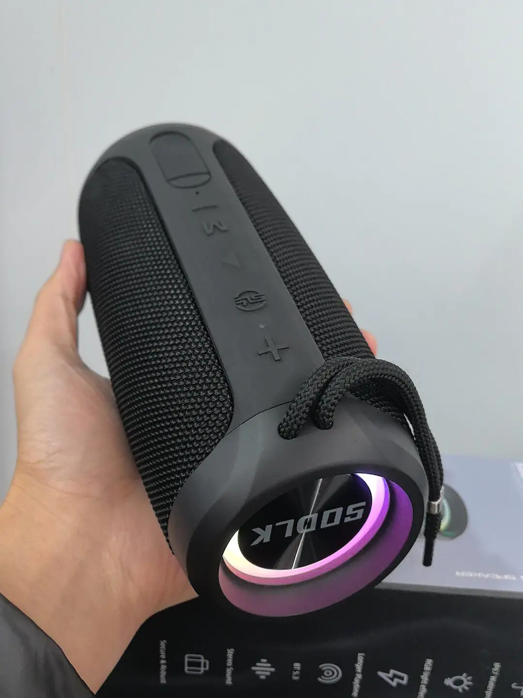 SODLK T29 Bluetooth Speakers 60W Output 15m Stable Connection 3600mAh 5-10H Playtime Portable Wireless Speaker for Home Travel
SODLK T29 Bluetooth Speakers 60W Output 15m Stable Connection 3600mAh 5-10H Playtime Portable Wireless Speaker for Home Travel
