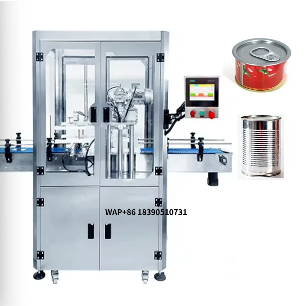 Tomato Sauce Filling and Sealing Production Line for Cans; Food Tin Packaging
Tomato Sauce Filling and Sealing Production Line for Cans; Food Tin Packaging