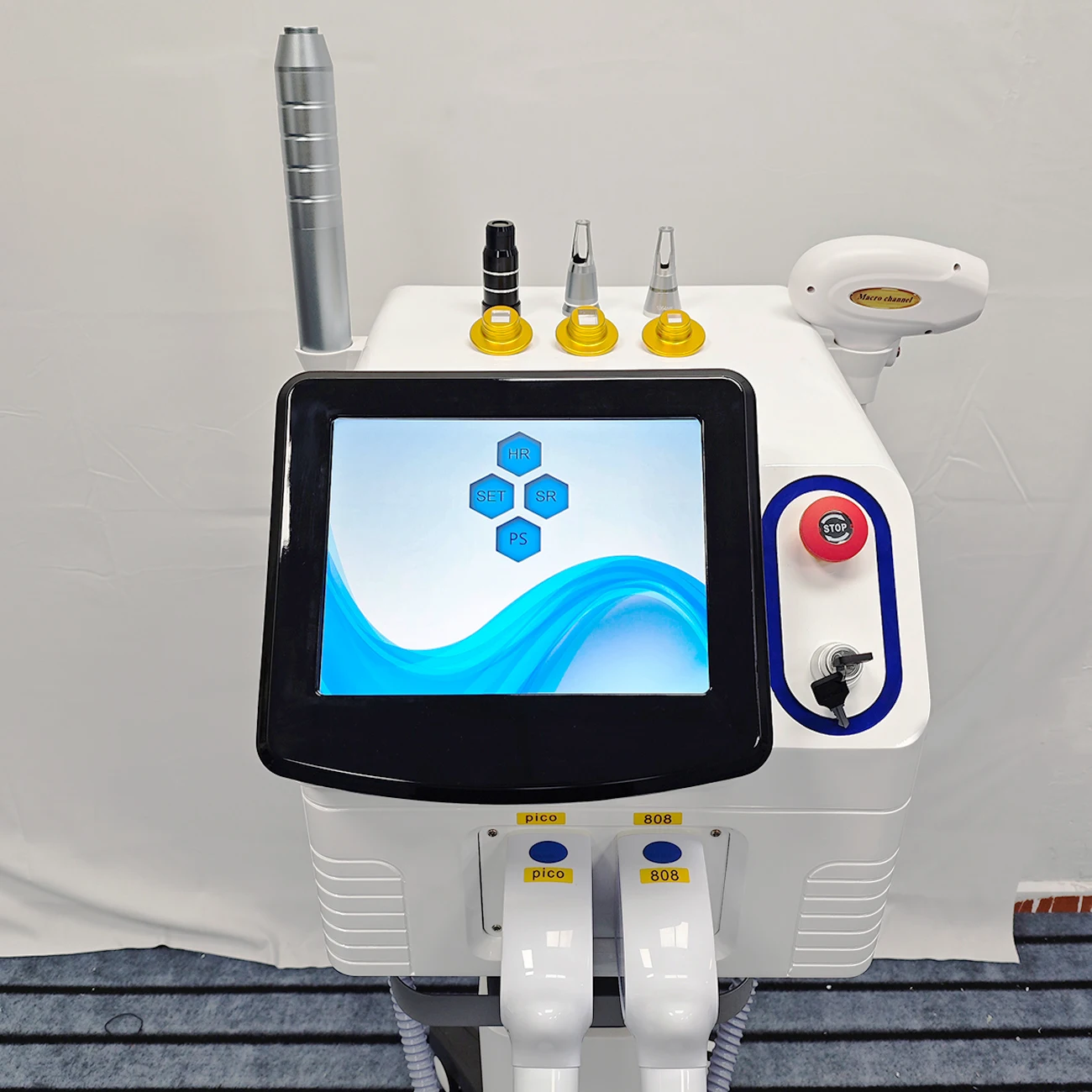 Special large screen diode tattoo removal machine 808nm 2-in-1 function pigment removal
Special large screen diode tattoo removal machine 808nm 2-in-1 function pigment removal