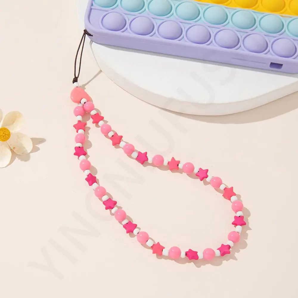 Pendant Phone Charm Anti-Lost Lanyard Phone Ornaments Heart Beaded Mobile Phone Straps Mobile Phone Chain Cell Phone Lanyard
Pendant Phone Charm Anti-Lost Lanyard Phone Ornaments Heart Beaded Mobile Phone Straps Mobile Phone Chain Cell Phone Lanyard