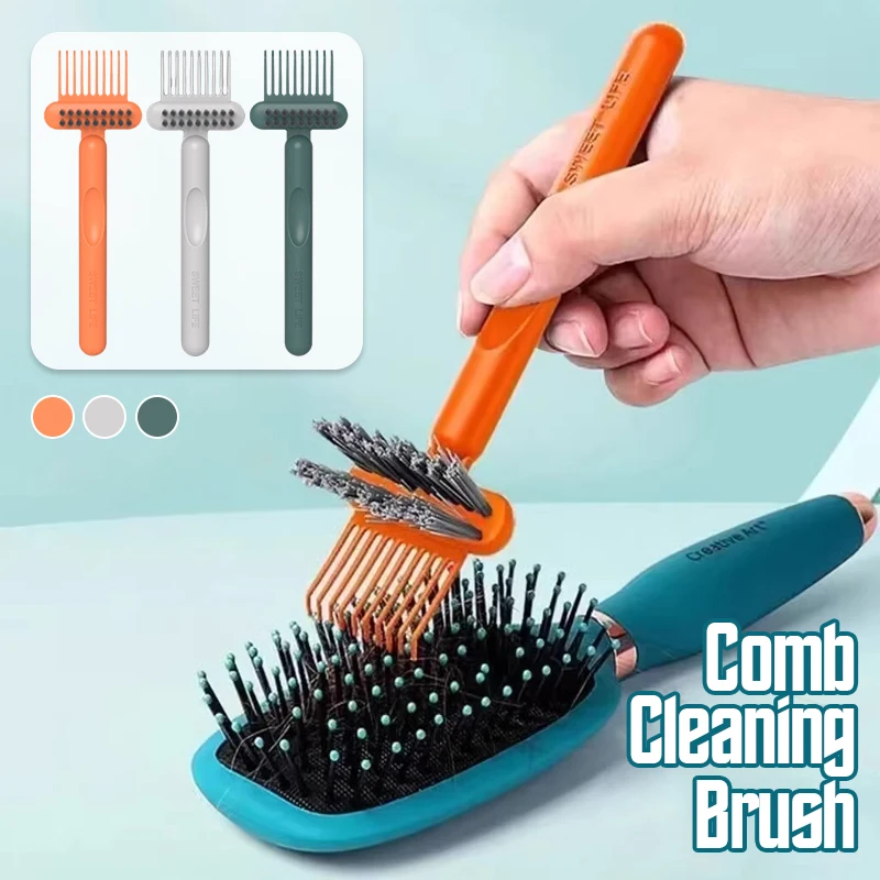 Щетка для чистки расчески 2 в 1, щетка для волос, встроенные чистящие грабли для удаления волос, инструмент для очистки кромок пыли с длинной ручкой, 1 шт.
Щетка для чистки расчески 2 в 1, щетка для волос, встроенные чистящие грабли для удаления волос, инструмент для очистки кромок пыли с длинной ручкой, 1 шт.