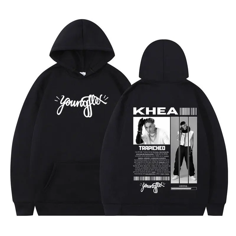 Singer Khea Double-sided Print Hoodie Men Hip Hop Long Sleeve Hoodies Autumn and Winter Fashion Casual Oversized Sweatshirts Top
Singer Khea Double-sided Print Hoodie Men Hip Hop Long Sleeve Hoodies Autumn and Winter Fashion Casual Oversized Sweatshirts Top