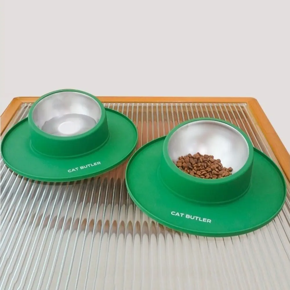 Portable Anti Slip Pet Food Bowl Spill-proof Silicone Cat Dog Water Bowls Easy To Clean Stainless Steel Pet Tableware Household
Portable Anti Slip Pet Food Bowl Spill-proof Silicone Cat Dog Water Bowls Easy To Clean Stainless Steel Pet Tableware Household