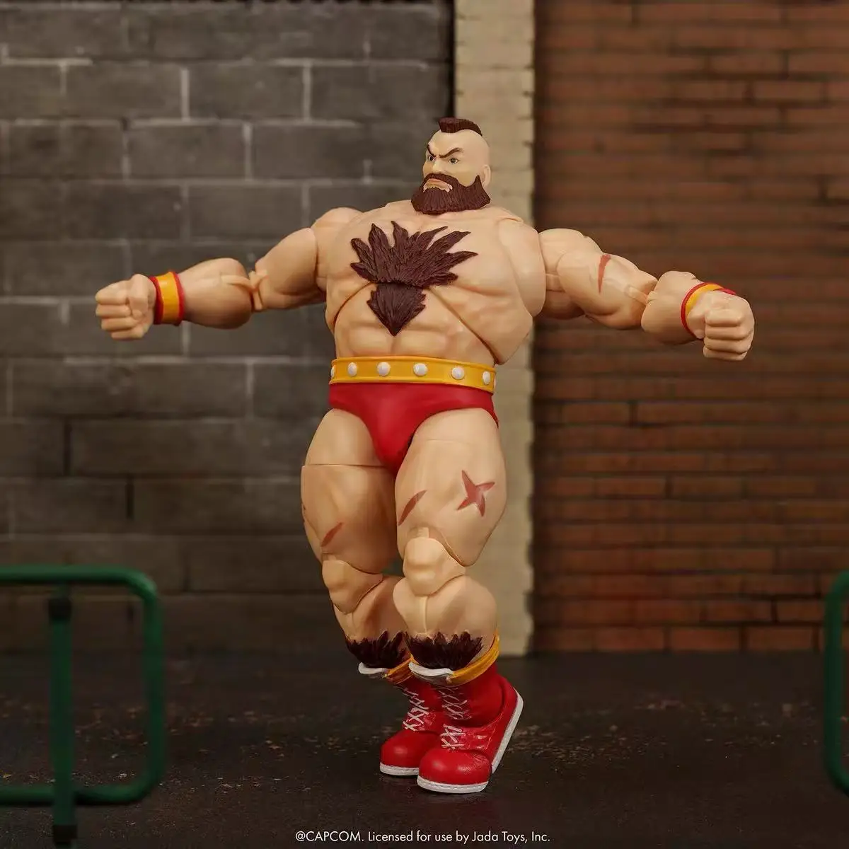 Jada Toys Street Fighter II Zangief 1:12 Scale Action Figure – 90s Classic Fighting Game Red Cyclone Collectible Model Toys Gift
Jada Toys Street Fighter II Zangief 1:12 Scale Action Figure – 90s Classic Fighting Game Red Cyclone Collectible Model Toys Gift