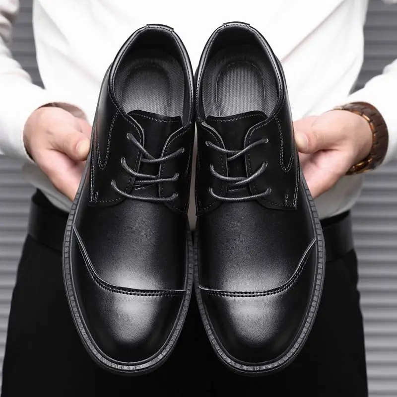 2026 Men British Style Leather Shoes Business Formal Casual Dress Shoes for Spring Summer
2026 Men British Style Leather Shoes Business Formal Casual Dress Shoes for Spring Summer