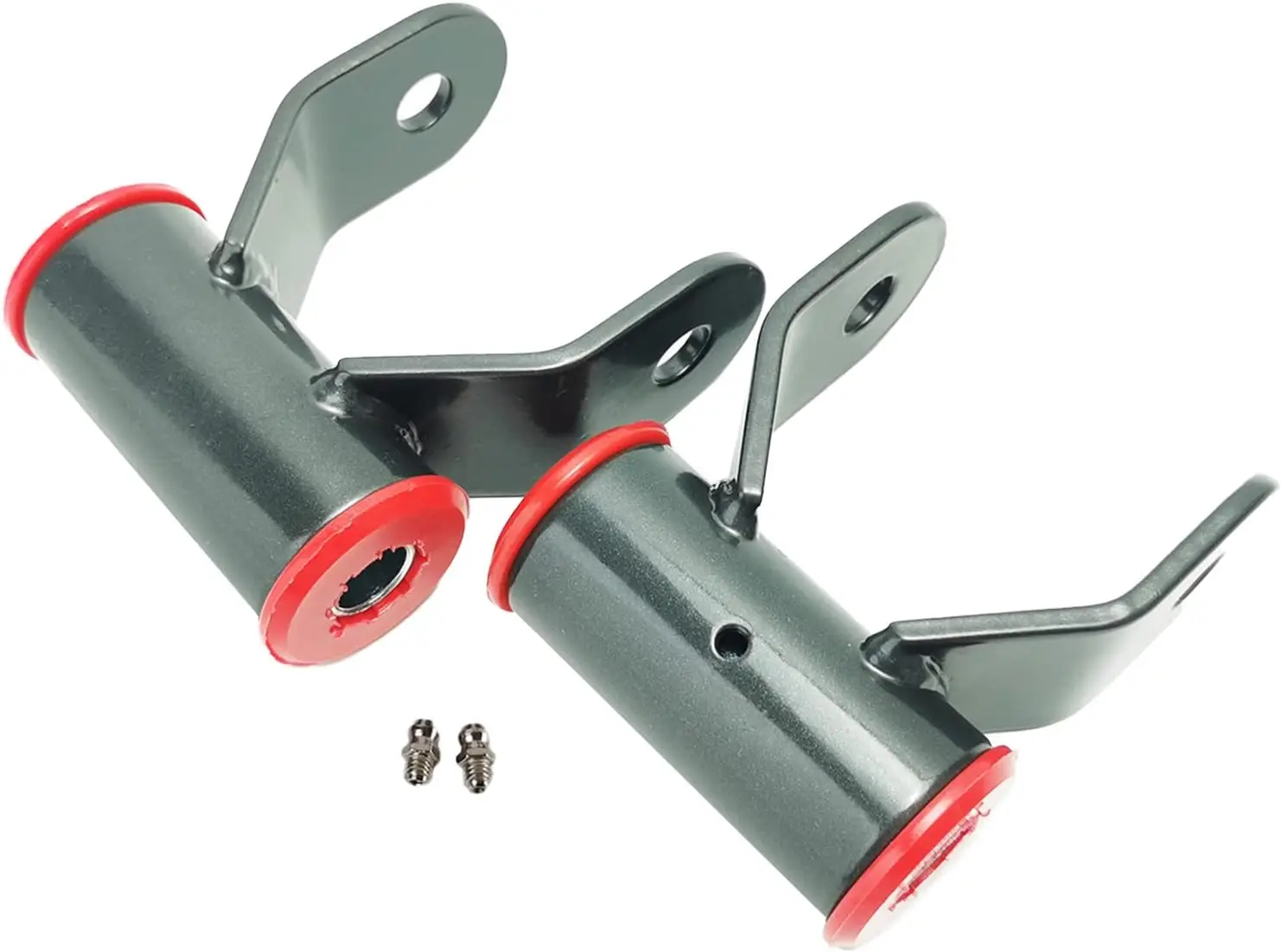 2PCS Rear Drop shackles Shackle Kit Replacement for Dodge Ram 1500 2WD 2002 2003 2004 2005 2006 2007 2008 OE Replaces 412120
2PCS Rear Drop shackles Shackle Kit Replacement for Dodge Ram 1500 2WD 2002 2003 2004 2005 2006 2007 2008 OE Replaces 412120