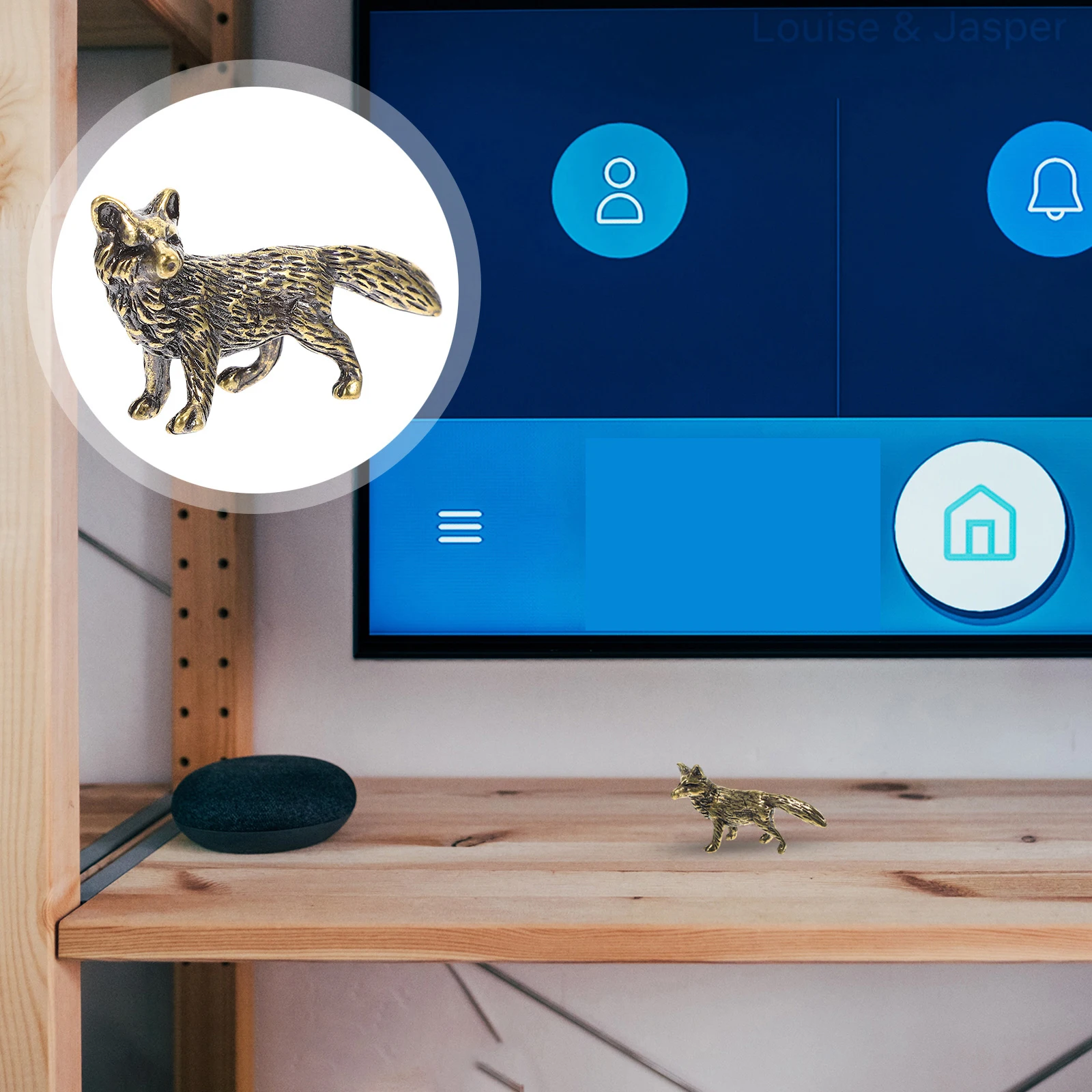 Little Fox Decor Retro Style Mini Animal Retro Style Animal Craft Figurine Brass Decor Statue Home Desk Car Bookshelf Gift
Little Fox Decor Retro Style Mini Animal Retro Style Animal Craft Figurine Brass Decor Statue Home Desk Car Bookshelf Gift