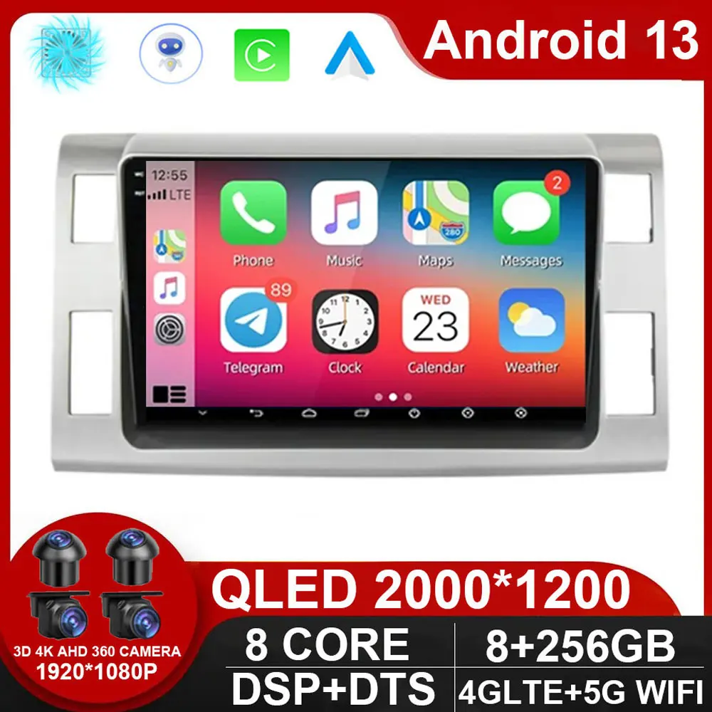 8 Core Chip Intelligent Android 13 Machine For Toyota Previa 3 XR50 Estima 2006- 2019 GPS Navigation Radio Car/Play Auto
8 Core Chip Intelligent Android 13 Machine For Toyota Previa 3 XR50 Estima 2006- 2019 GPS Navigation Radio Car/Play Auto