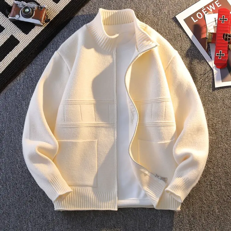 2026 Spring/Summer New Style Fashion-able Versatile Knitted Cardigan Men's Sweater Jacket
2026 Spring/Summer New Style Fashion-able Versatile Knitted Cardigan Men's Sweater Jacket