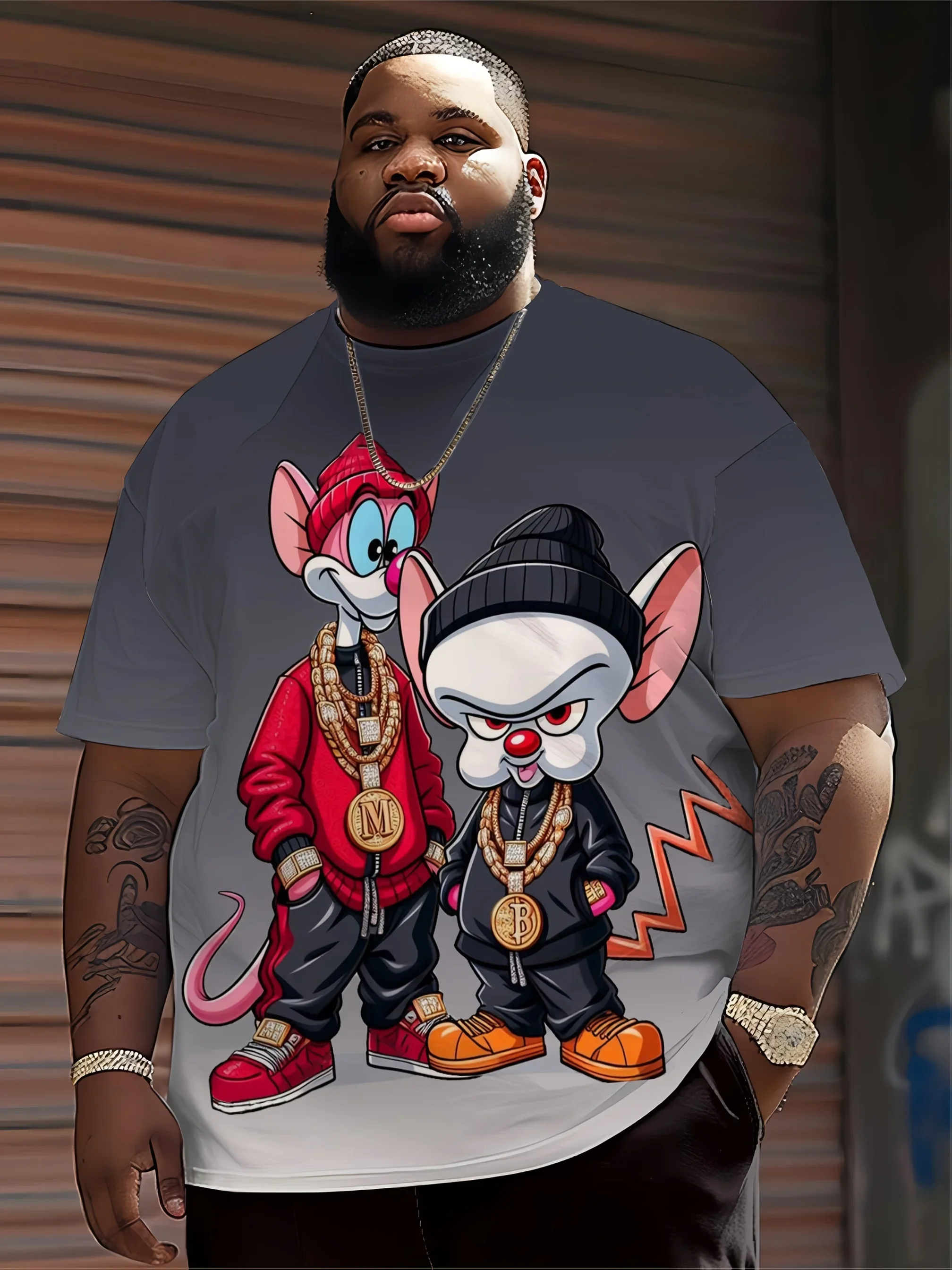 Мужская футболка в стиле хип-хоп с героями мультфильмов, повседневная футболка с круглым вырезом и коротким рукавом, повседневные футболки из 100% полиэстера для фитнеса, летняя уличная одежда, повседневные футболки для бега
Мужская футболка в стиле хип-хоп с героями мультфильмов, повседневная футболка с круглым вырезом и коротким рукавом, повседневные футболки из 100% полиэстера для фитнеса, летняя уличная одежда, повседневные футболки для бега