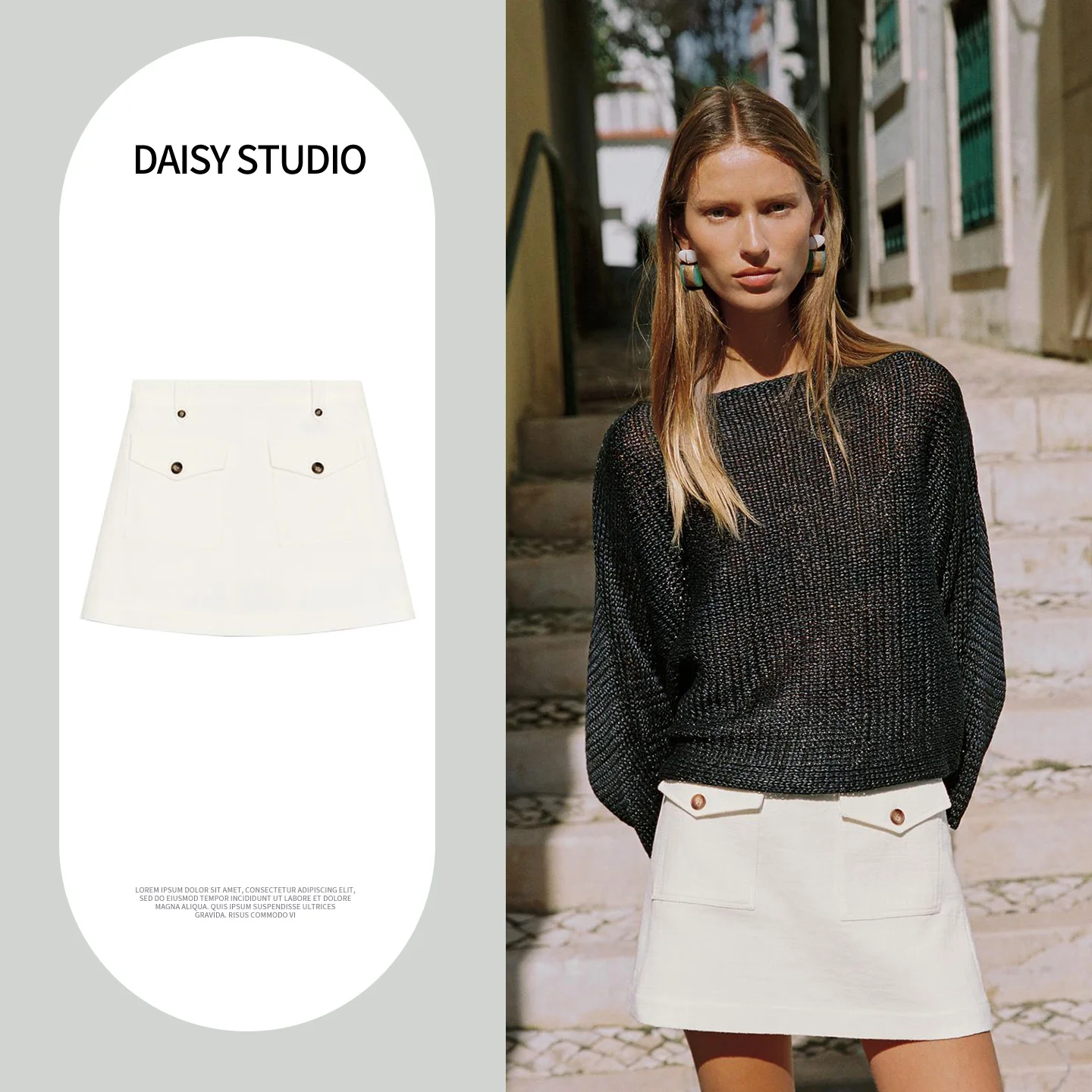 New Summer Women's Casual Style Short Decorative Single Embroidery Pocket Skirt Pants Polyester Fiber 100% Short Length
New Summer Women's Casual Style Short Decorative Single Embroidery Pocket Skirt Pants Polyester Fiber 100% Short Length