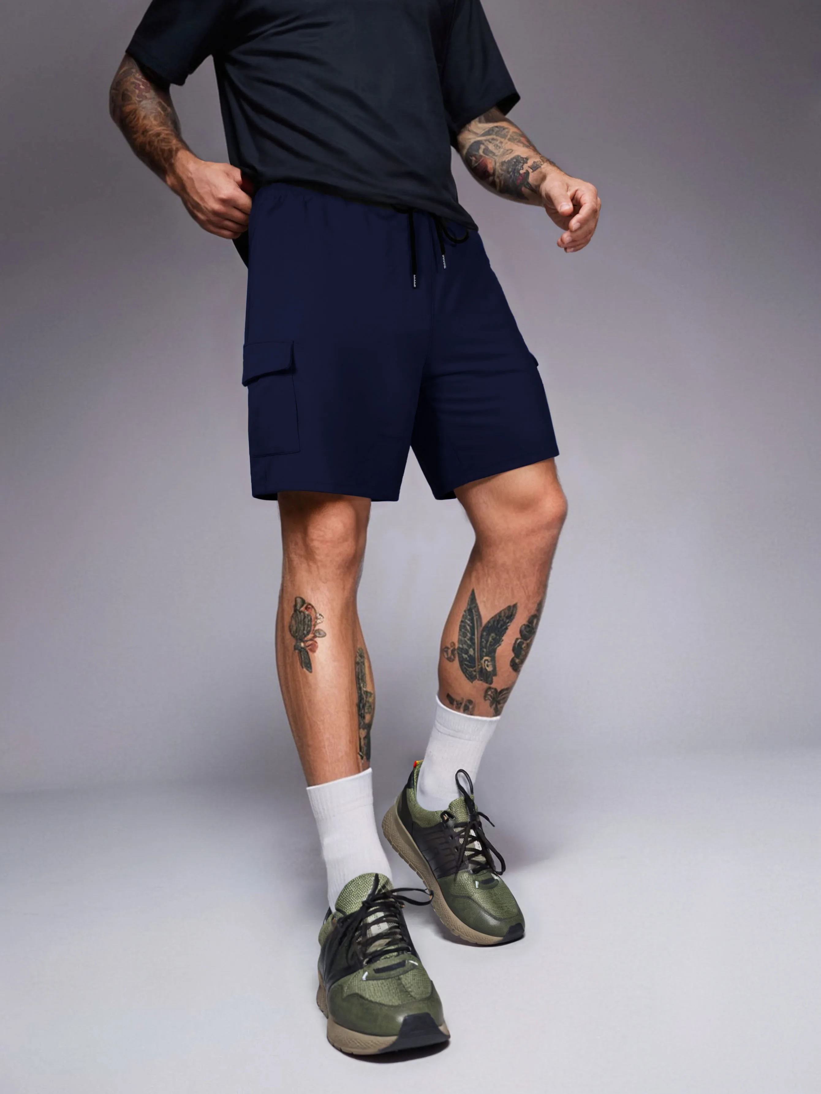 Summer New Men's Outdoor Sports Bicycle Shorts Solid Color Drawstring Multi Pocket Loose Quick Drying Casual Work Pants
Summer New Men's Outdoor Sports Bicycle Shorts Solid Color Drawstring Multi Pocket Loose Quick Drying Casual Work Pants