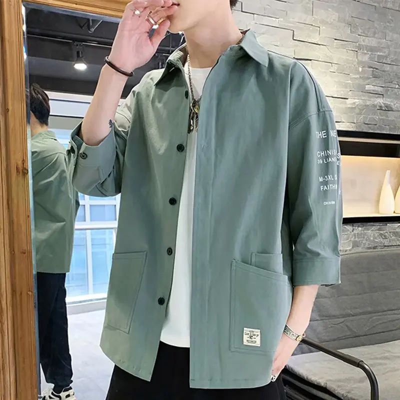 2026 Shirts Men Handsome Fashion Streetwear Design Japanese Harajuku Korean Summer All-match Teens College Unisex Clothes Ins
2026 Shirts Men Handsome Fashion Streetwear Design Japanese Harajuku Korean Summer All-match Teens College Unisex Clothes Ins