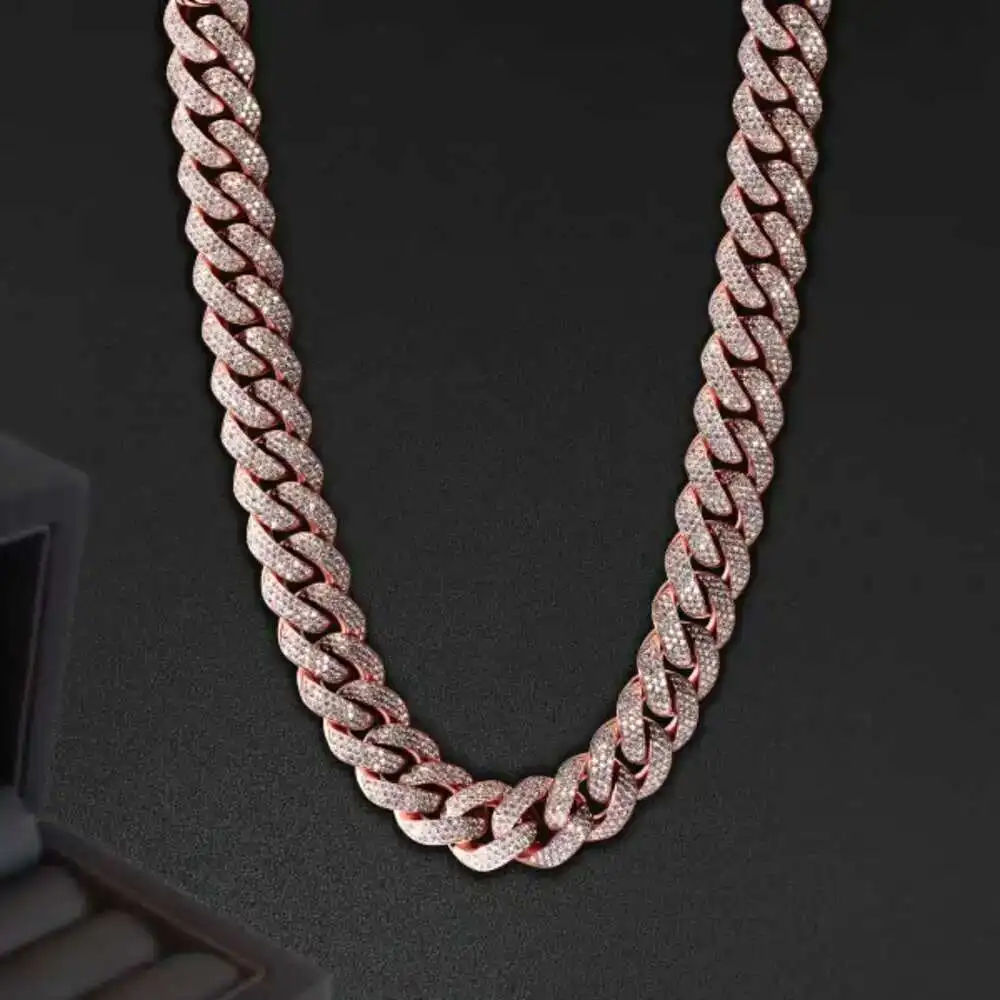 Новый продукт Rock Street Iced Out хип-хоп цепочка 20 мм 22 дюйма Майами кубинское ожерелье для мужчин оптовая продажа рэперские ювелирные изделия
Новый продукт Rock Street Iced Out хип-хоп цепочка 20 мм 22 дюйма Майами кубинское ожерелье для мужчин оптовая продажа рэперские ювелирные изделия