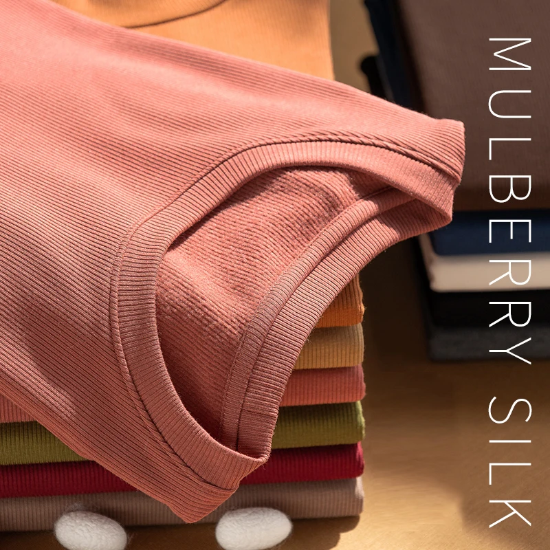 Women Pullover Turtleneck Sweaters Autumn Winter Long Sleeve Elastic Basic Tops Casual Soft Silk Knit Sweater Soft Warm Jumper 
Women Pullover Turtleneck Sweaters Autumn Winter Long Sleeve Elastic Basic Tops Casual Soft Silk Knit Sweater Soft Warm Jumper