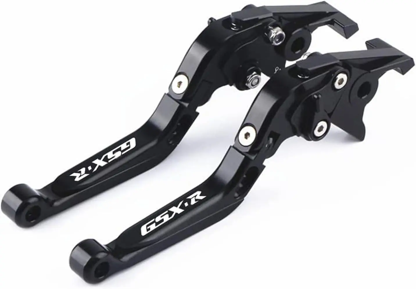 Clutch & Brake Lever Set for Suzuki GSXR 600/750 (2006-2022) GSX-R 1000 (2005-2006) Black Adjustable Folding
Clutch & Brake Lever Set for Suzuki GSXR 600/750 (2006-2022) GSX-R 1000 (2005-2006) Black Adjustable Folding